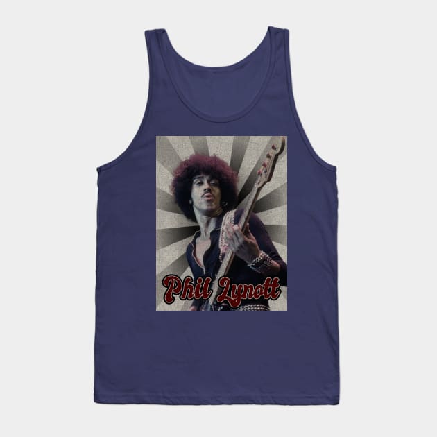 Phil Lynott Classic Tank Top by StickMen